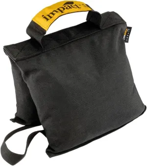 Impact Saddle Shot Bag - 25 lb Weight Bags for Light Stand Photography Video Equipment, Heavy Duty Saddlebag for Backdrop Stand, Photo Tripod, Canopy, Pop up Tent, Water-Resistant(Steel Balls Inside)