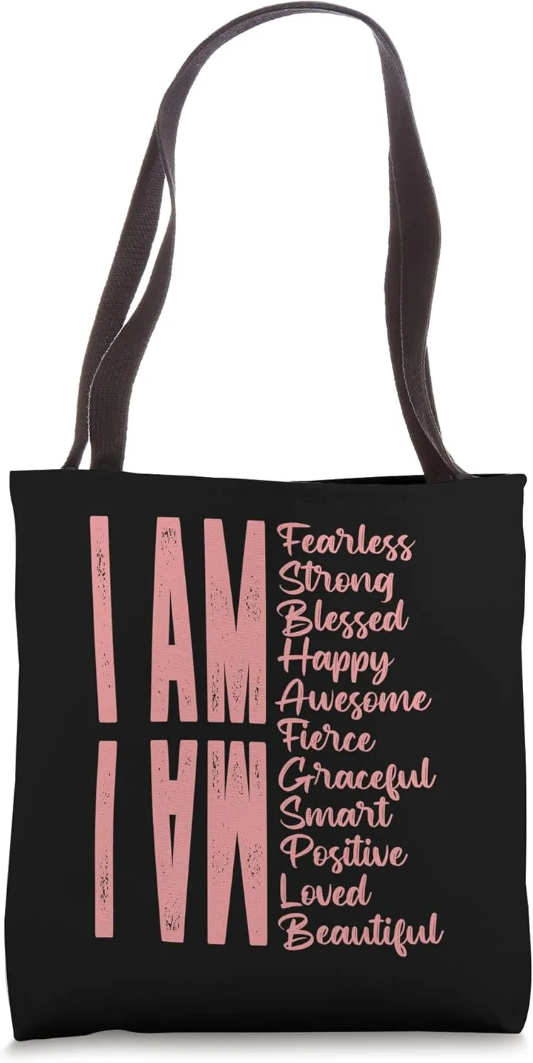 Inspirational Quote For An Affirmation Humanity Believer Tote Bag