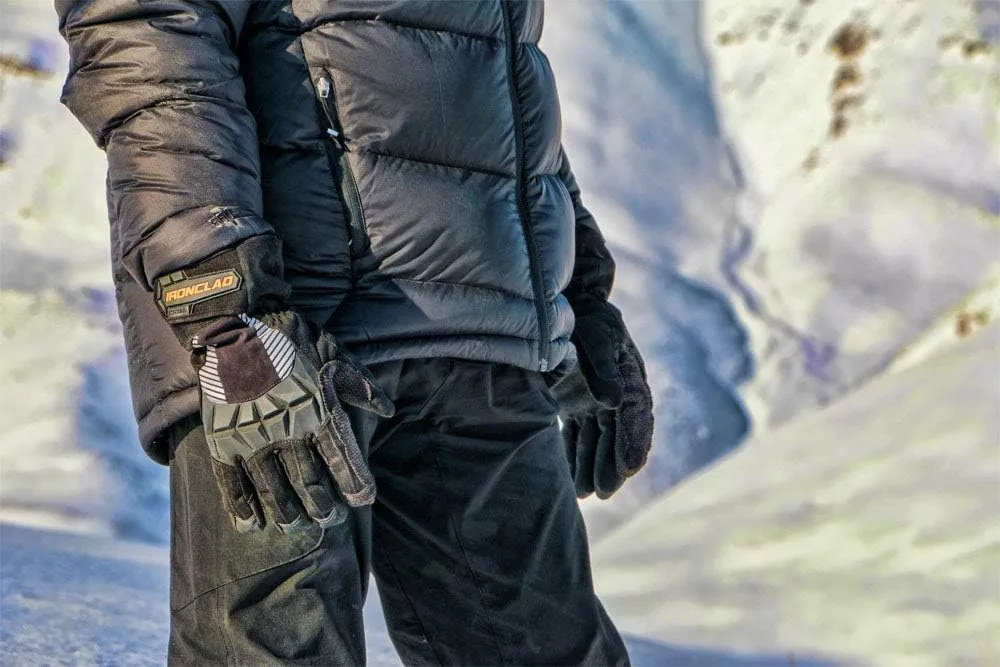 IRONCLAD TUNDRA GLOVES - Rated to 0 degree Cold, Cold Weather, Insulated, Waterproof Gloves, Safety, Reinforced Hand Protection Gloves X-Large