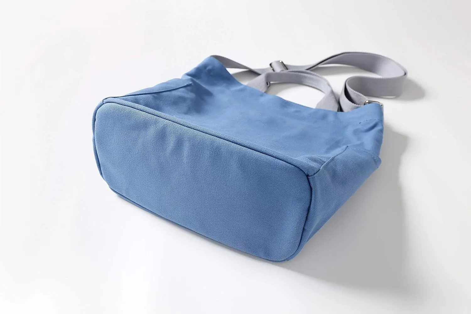 Jeelow Canvas Tote HandBag Crossbody Shoulder Bag With Zipper For Men & Women