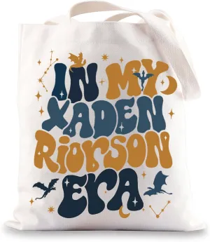 JNIAP Xaden Riorson Tote Bag Xaden Riorson Shadow Daddy Gifts In My Xaden Riorson Era Gifts Wing Leader Shoulder Bag
