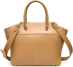 JSEIAJB Handbag Wing Bag Temperament Leather Large Capacity Commuter Crossbody Bag Female Tote Bag