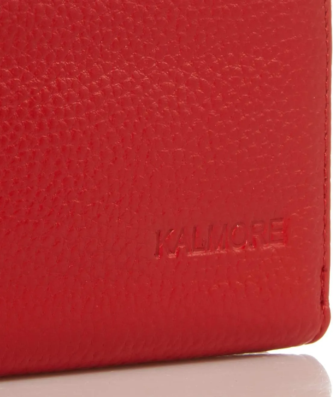 KALMOR Wallets for Women Leather Double Zipper RFID Blocking Purse with Coin Pocket