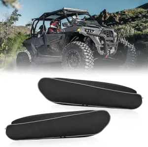 KEMIMOTO XP 1000 Rear Bed Gear Tool Bags Rear Corner Bags 1680D UTV Storage with Reflective & Water-Resistant Zippers Compatible with Polaris RZR XP 1000, XP 4 1000, RZR Turbo 2024 2023 2022-2014 2pcs