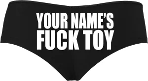 Knaughty Knickers Personalized Fuck Toy Cheeky Panties - Owned Submissive Slave Sexy Boyshort bdsm ddlg cgl