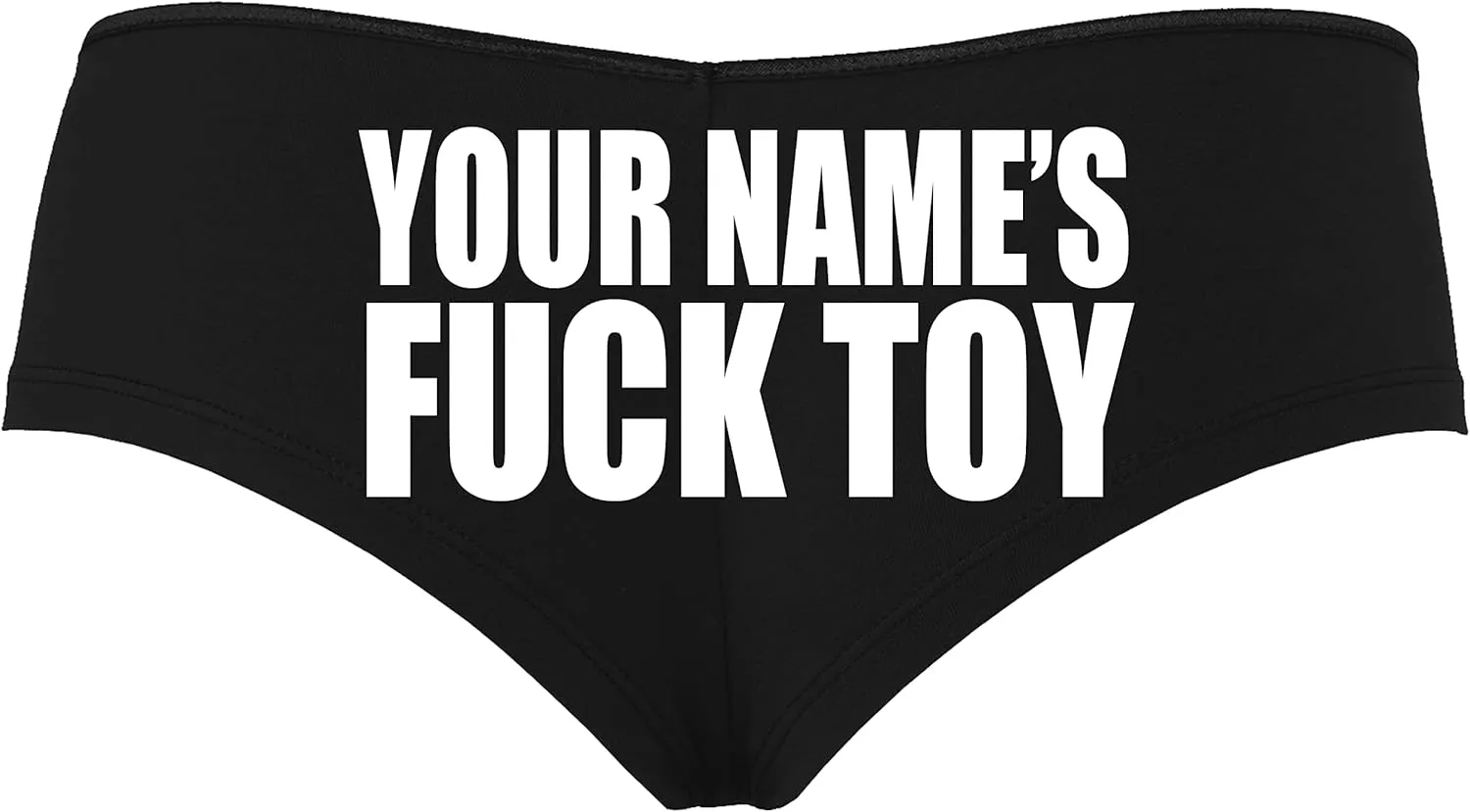 Knaughty Knickers Personalized Fuck Toy Cheeky Panties - Owned Submissive Slave Sexy Boyshort bdsm ddlg cgl