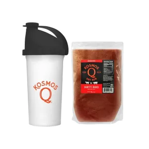 Kosmos Q Dirty Bird BBQ Rub & Kosmos Q Product Mixer (25 oz)