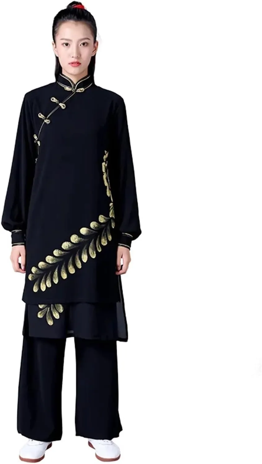 Kung Fu Uniform Tai Chi Clothes Women Wushu Clothes Kung Fu Competition Clothes Martial Art Uniform Wrinkle