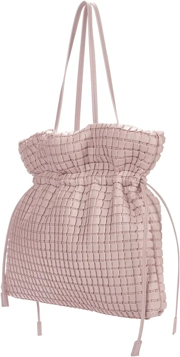 KWANI Square Embossed Big Tote Shoulder Bags for Women and Ladies