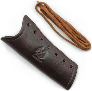 Leather Axe Handle Guard/Collar (Gransfors Bruk Double Bit Axe, Brown)