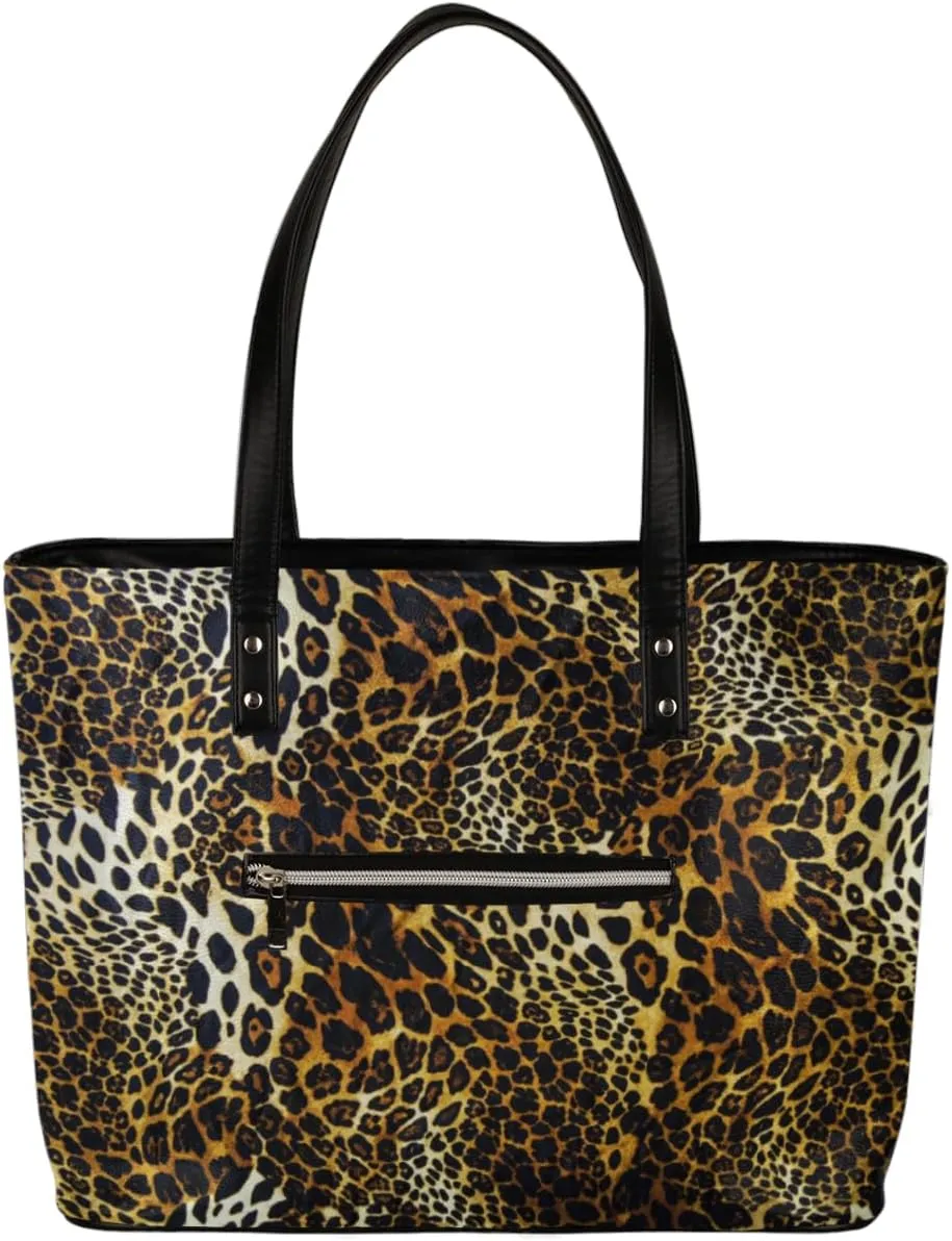 Leather Tote Bag for Women Fashion Shoulder Bag Purses and Handbags Large Capacity Satchel Bags for Work Travel