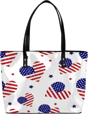 Leather Tote Bag for Women Fashion Shoulder Bag Purses and Handbags Large Capacity Satchel Bags for Work Travel