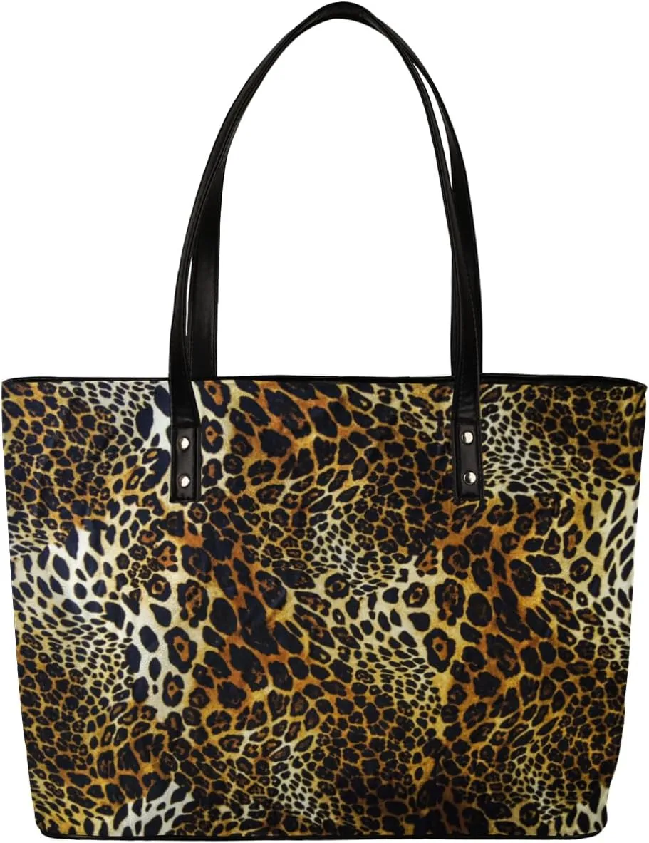 Leather Tote Bag for Women Fashion Shoulder Bag Purses and Handbags Large Capacity Satchel Bags for Work Travel