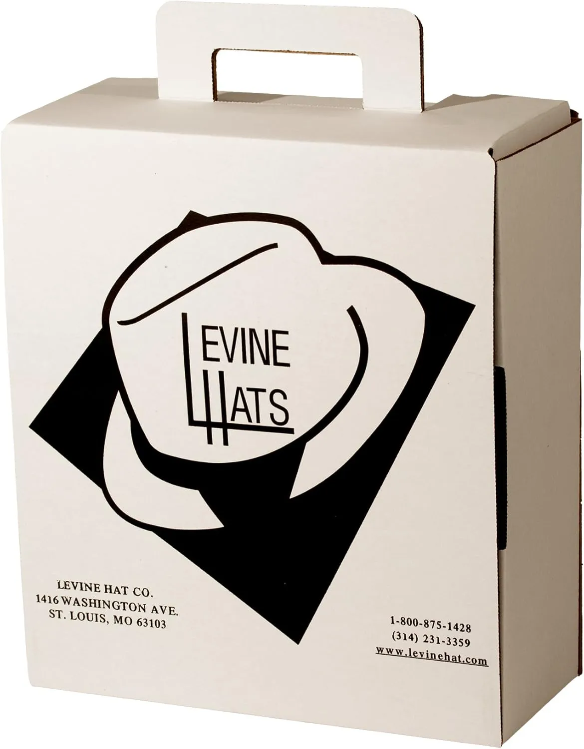 Levine Hats Co. Men's Millennium Panama Straw Fedora Hat