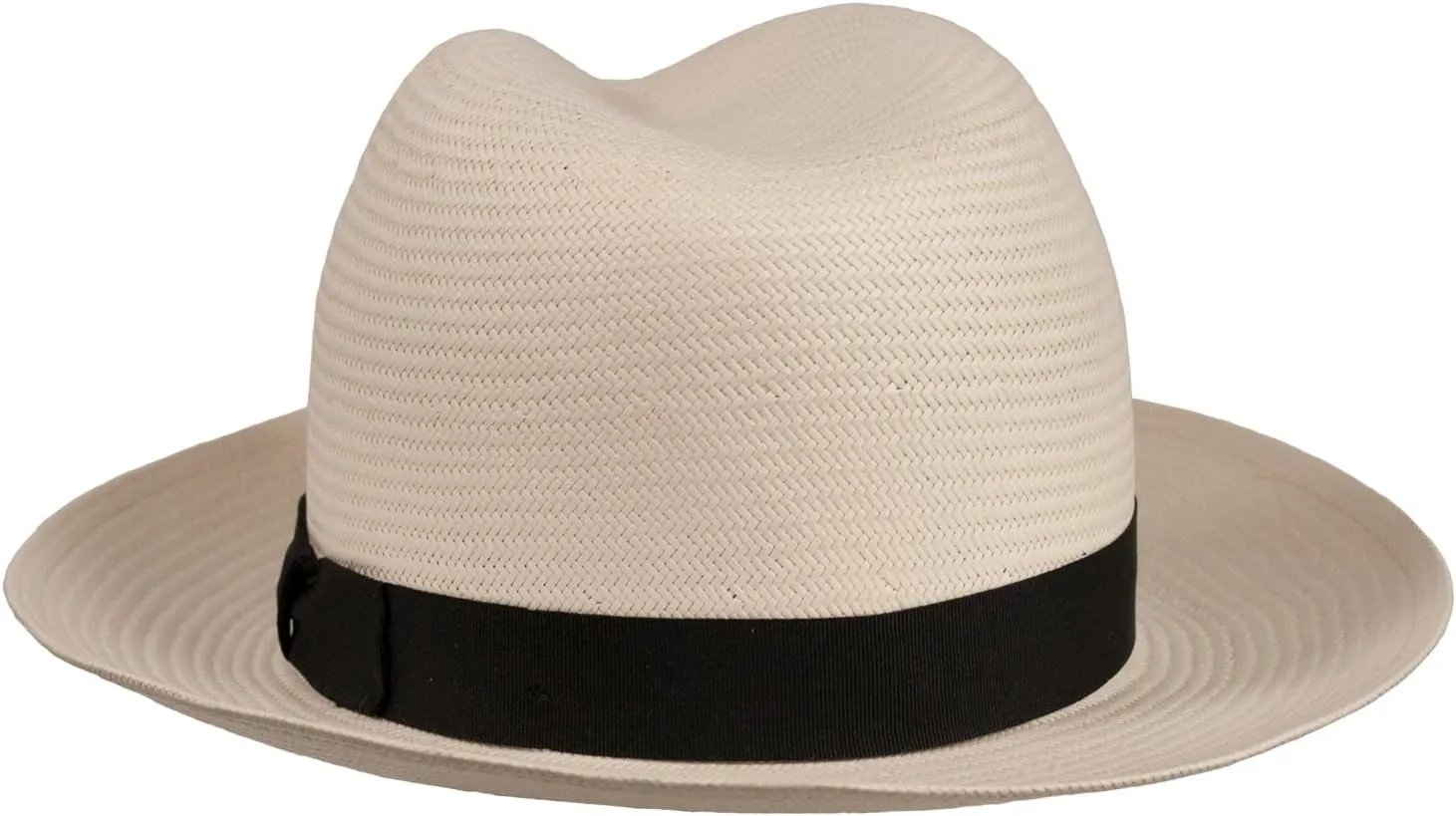 Levine Hats Co. Men's Millennium Panama Straw Fedora Hat