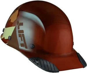 LIFT SAFETY Dax Fiber Resin Cap Brim | 6 Point Suspension for Comfort & Impact Protection | Desert Camo Gloss