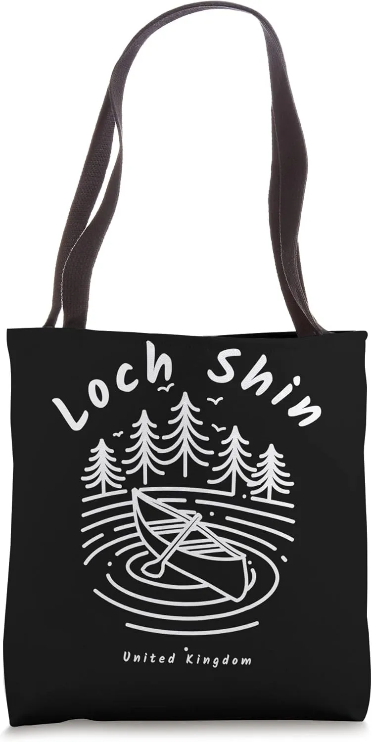 Loch Shin in United Kingdom Tote Bag