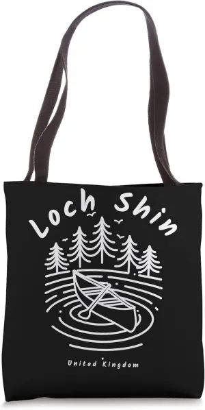Loch Shin in United Kingdom Tote Bag