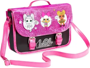 L.O.L. Surprise! Girls Handbag - Kids Crossbody Shoulder Bag Adjustable Strap - LOL Gifts for Girls