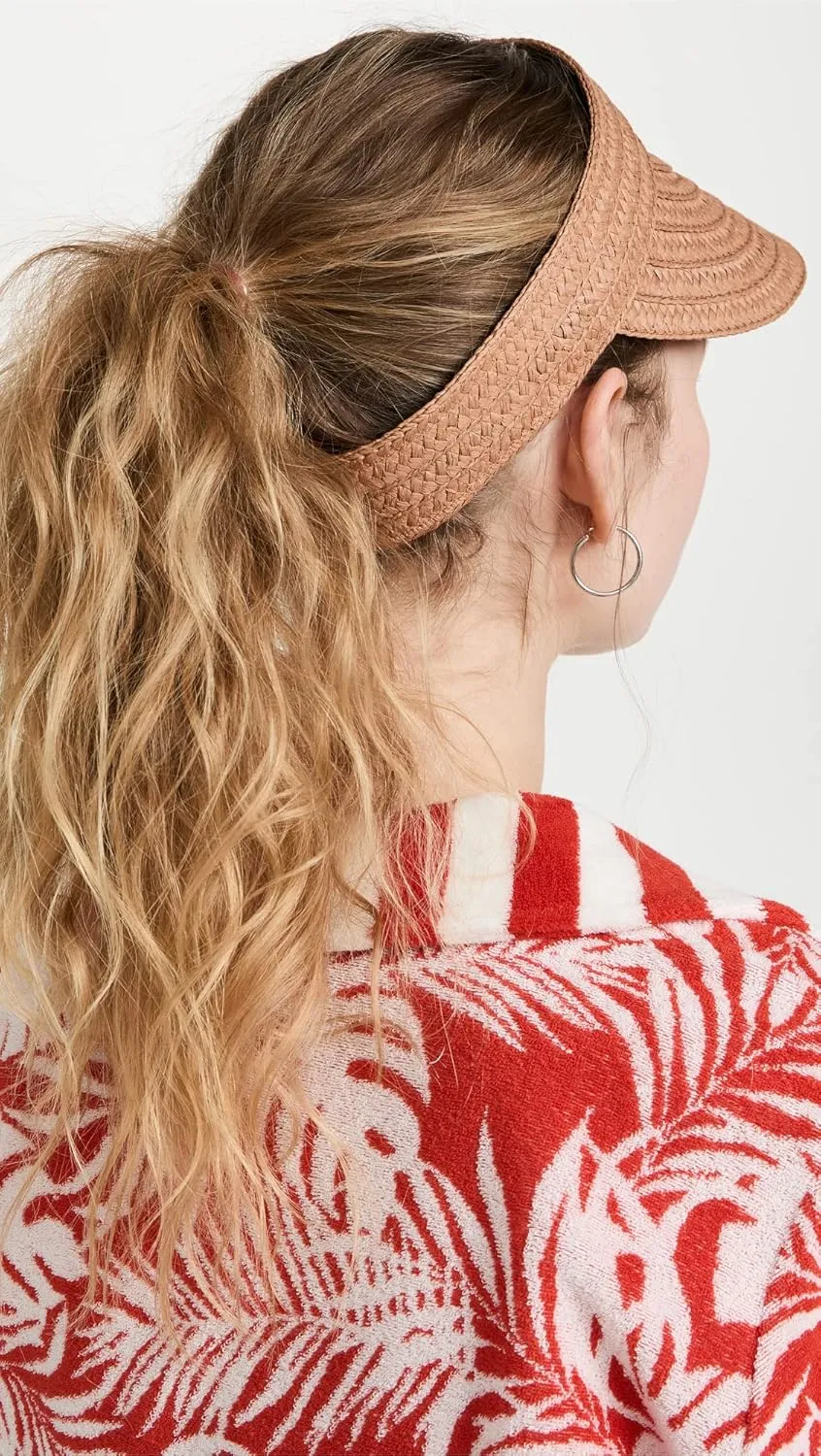 Madewell Women's Packable Straw Visor
