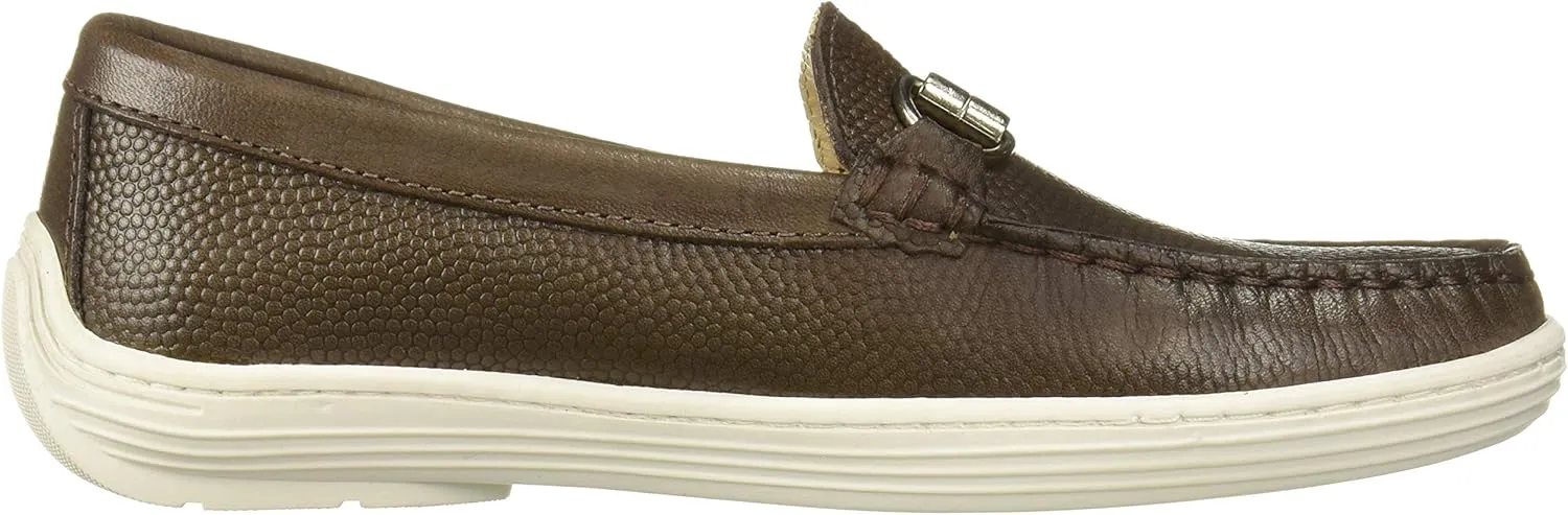 Marc Joseph New York Unisex-Child Kids Boys/Girls Leather Double Bit Driver Shoe