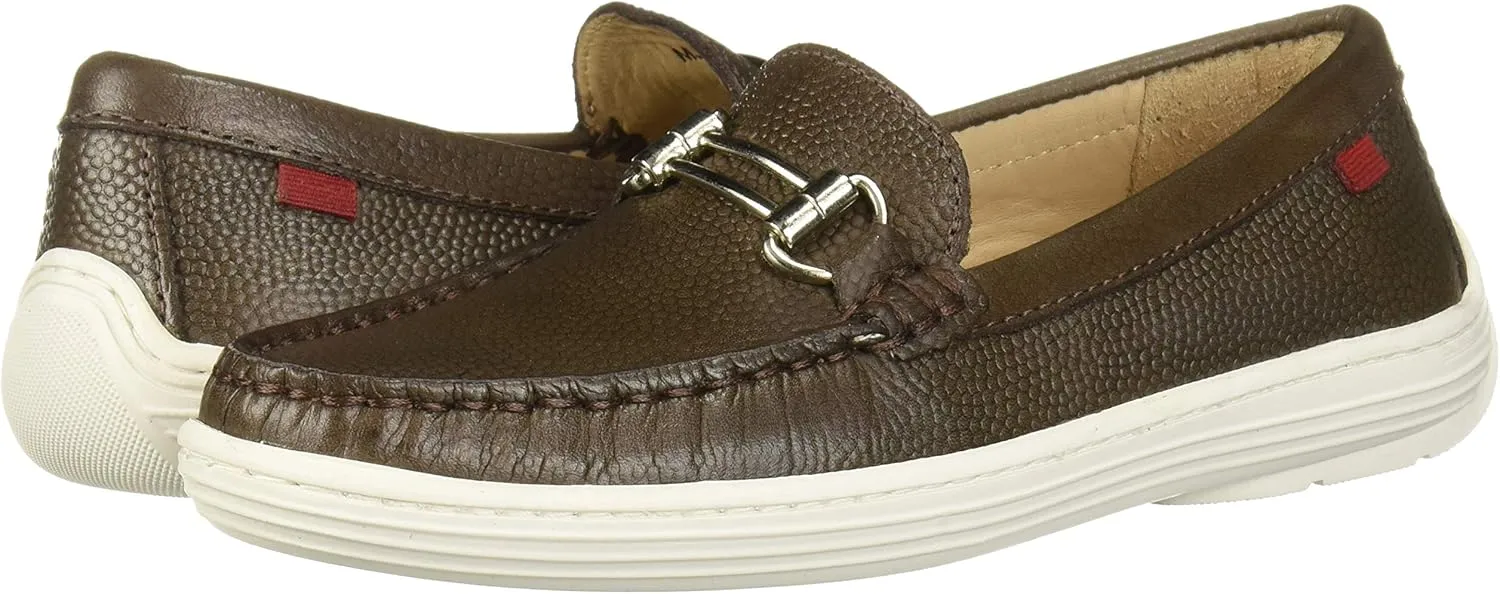 Marc Joseph New York Unisex-Child Kids Boys/Girls Leather Double Bit Driver Shoe