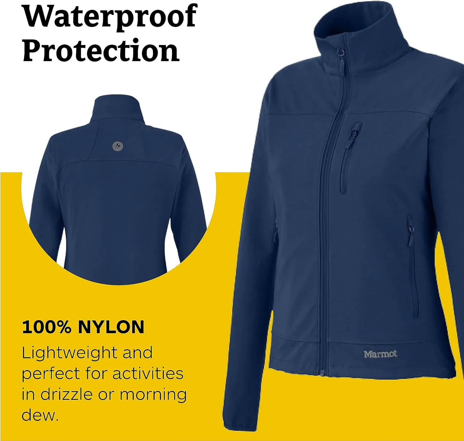 MARMOT Women's Tempo Jacket - Breathable, Water-Resistant Softshell