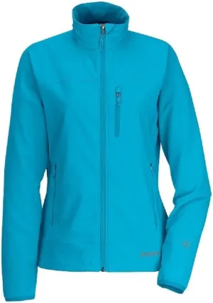 Marmot Women's Tempo Jacket | Women's Soft Shell Jacket for Mild Summer and Fall Weather Hiking and Backpacking, Blue Sea, Large