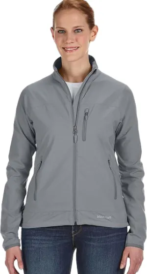 Marmot Women's Tempo Jacket | Women's Soft Shell Jacket for Mild Summer and Fall Weather Hiking and Backpacking, Cinder, Small