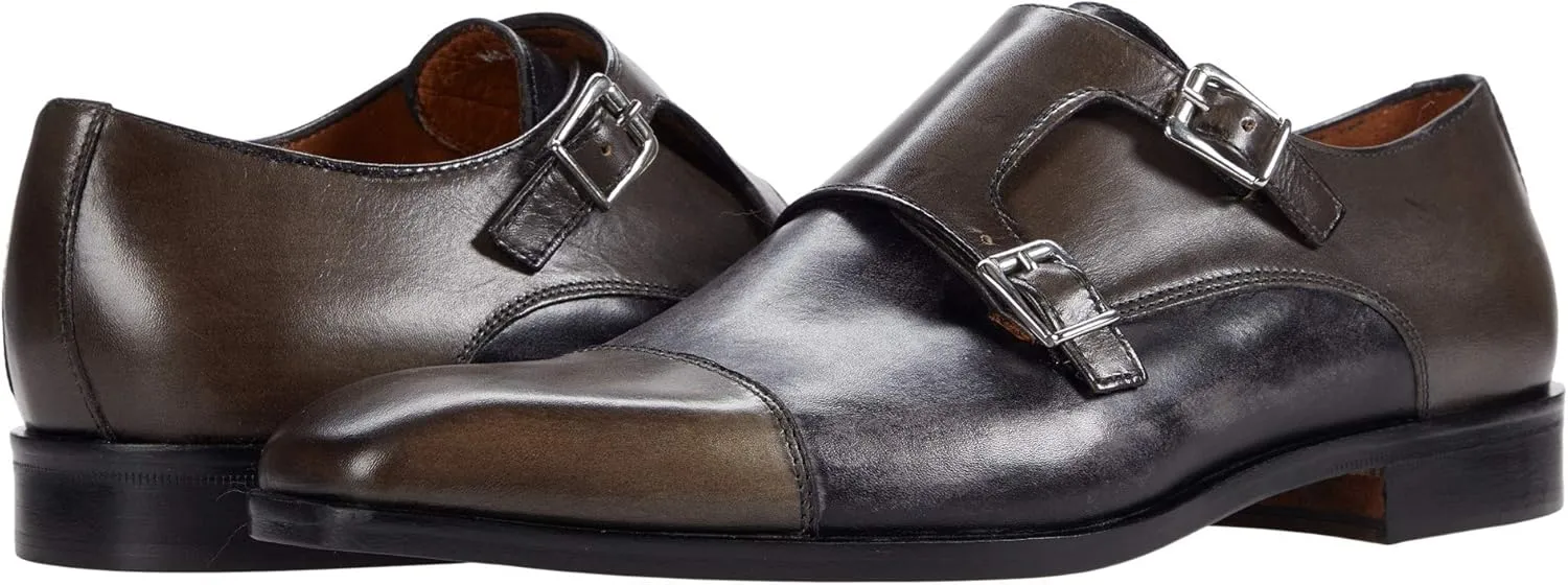 Massimo Matteo Two-Tone Double Monk
