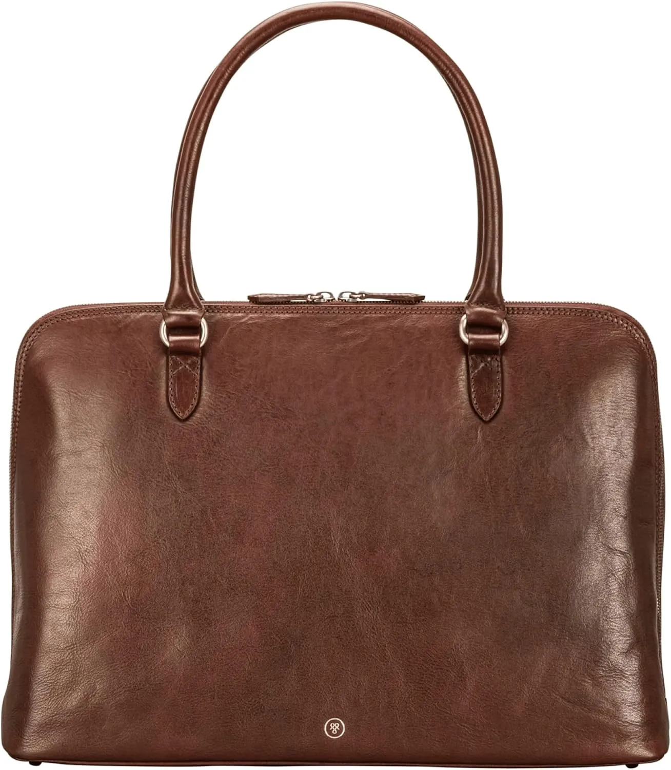 Maxwell Scott - Womens Luxury Leather Shoulder Business Briefcase Bag Purse - Handmade from Full Grain Hides - The Fiorella