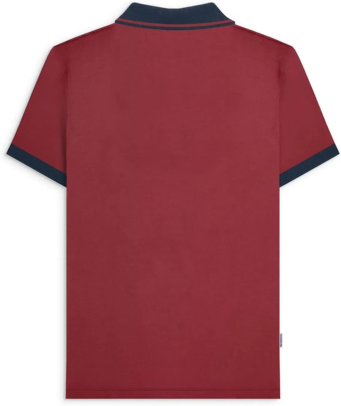 Mens Vintage Panel Casual Polo Shirt Top Tee