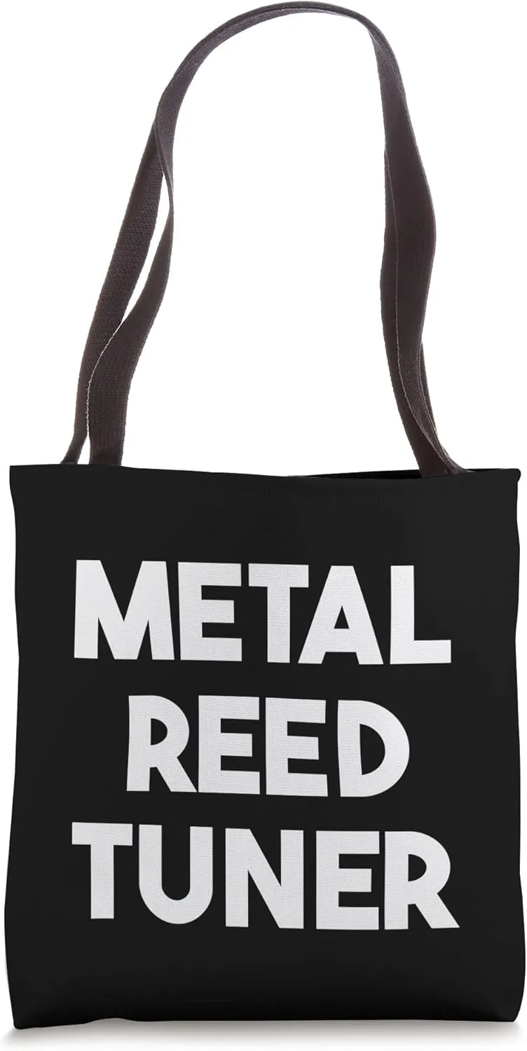 Metal Reed Tuner Tote Bag