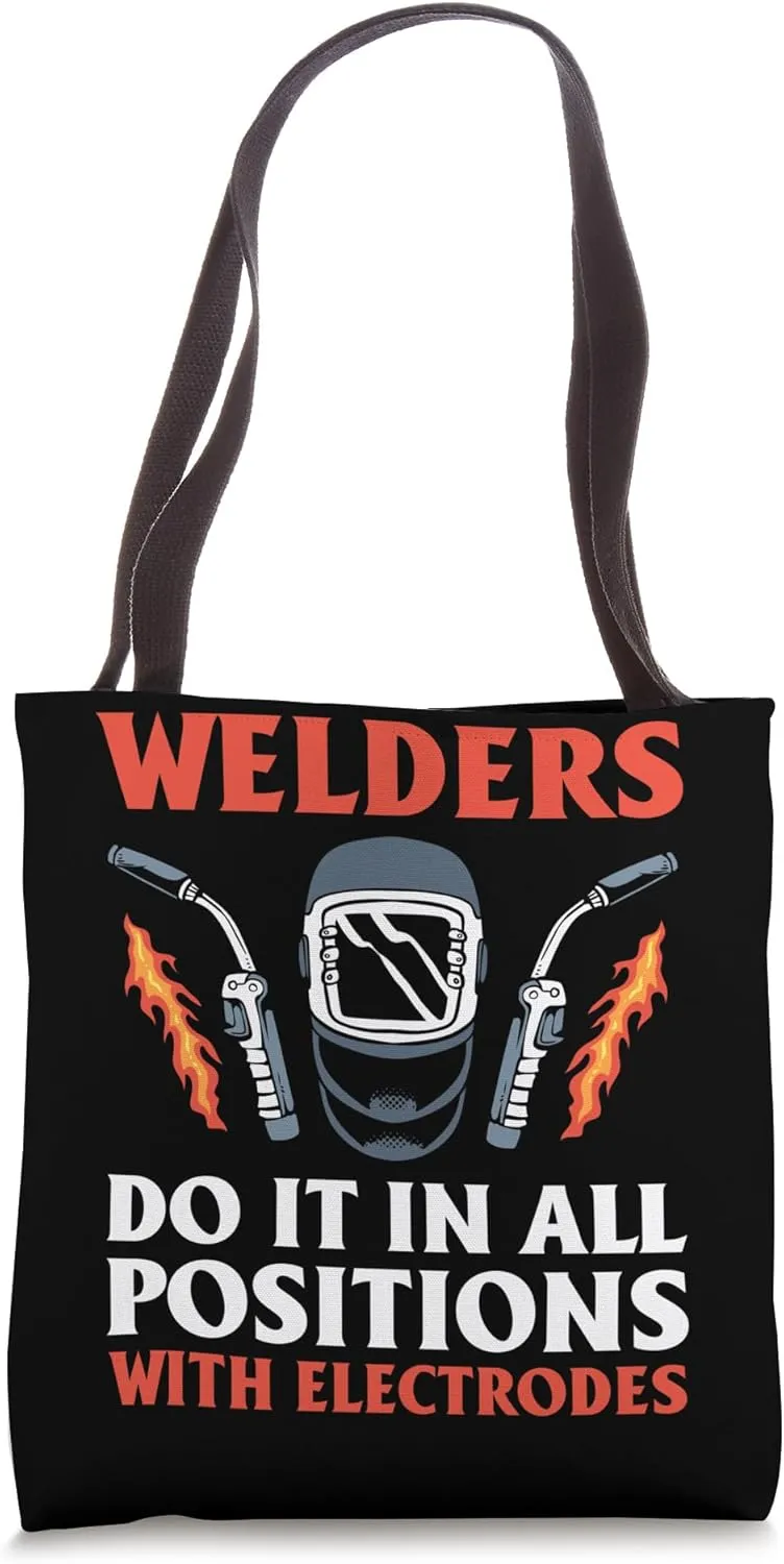Metalworking Craftsman Steelworker Welding Tote Bag