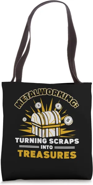 Metalworking: Turning Scraps Into Treasures Metalwork Metal Tote Bag