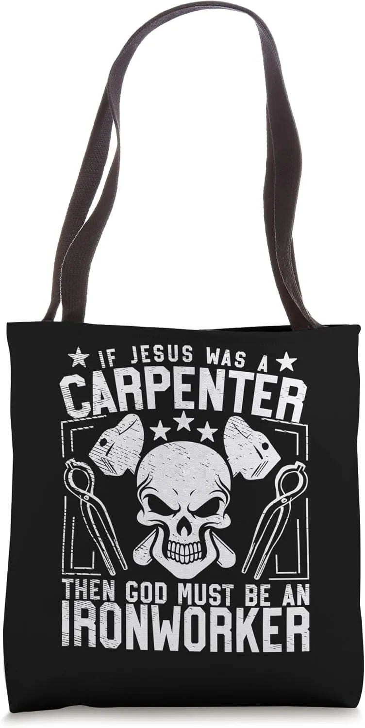 Metalworking Welding Welder Ironworker Tote Bag