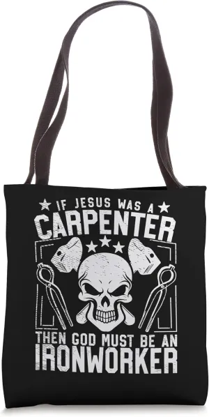 Metalworking Welding Welder Ironworker Tote Bag