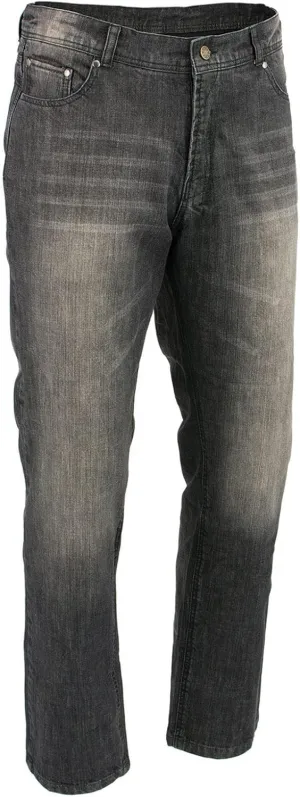 Milwaukee Leather MDM5000 Men's City Limit Black CE Armored Motorcycle Riding Denim Jeans Pants Reinforced w/Aramid Fibers