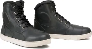 Milwaukee Leather Men's Motorcycle Reinforced Street Biker Casual Riding Shoes Leather Suede Canvas - 10.5