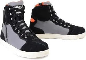 Milwaukee Leather Men's Motorcycle Reinforced Street Biker Casual Riding Shoes Leather Suede Canvas - 8