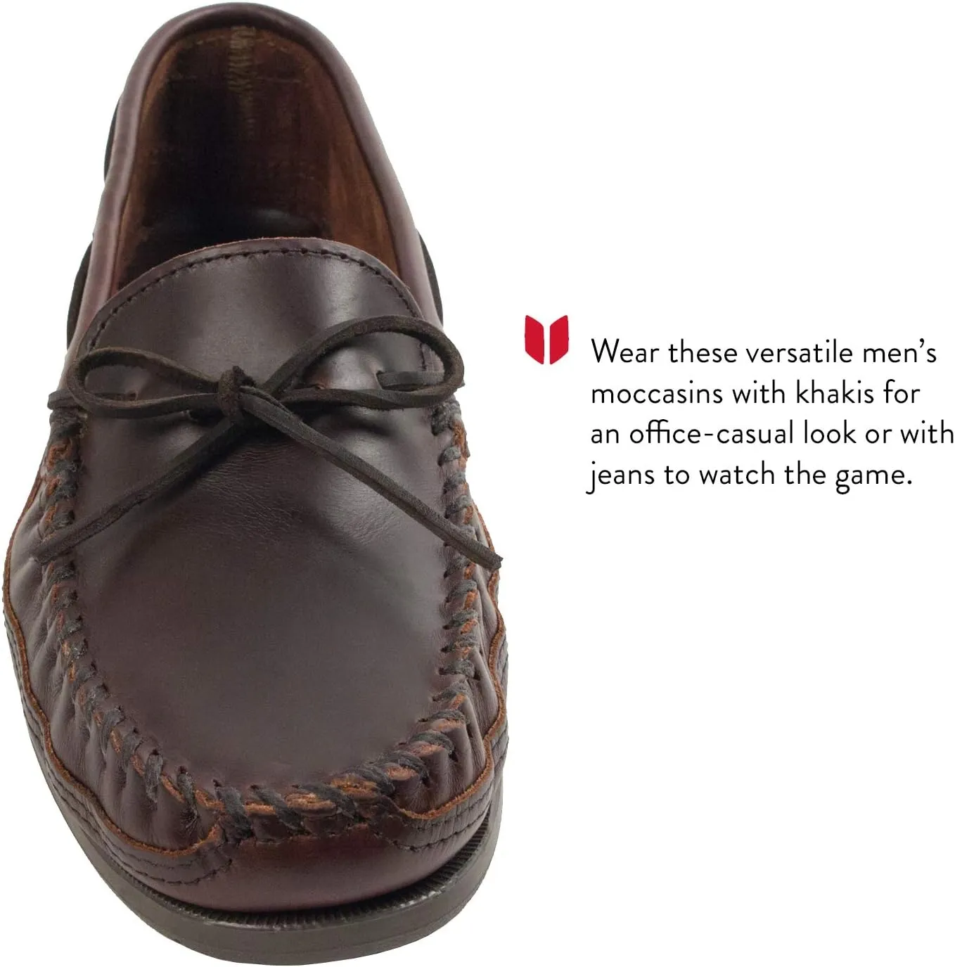 Minnetonka Men's Double Bottom Hardsole