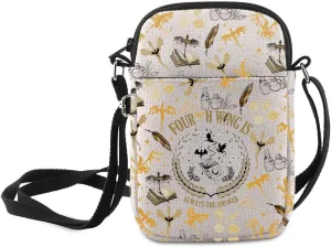 MNIGIU Fantasy Reader Gift F Wing Is Always The Answer Crossbody Bag Dragon Reader Purse Bag Book Nerd Merch