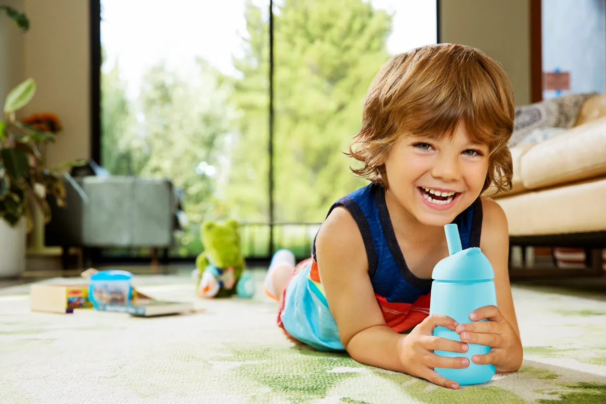 Munchkin 10oz Simple Clean Straw Cup - Blue