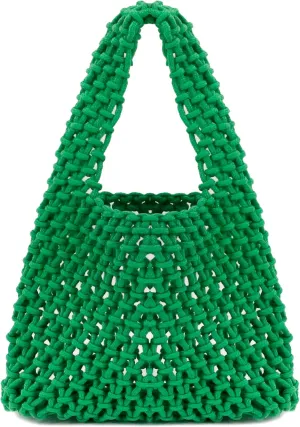 Naimo Straw Beach Bag Large Woven Rattan Shoulder Bag Fishing Net Handbag Cotton Rope Tote Summer Crochet Hobo Bag