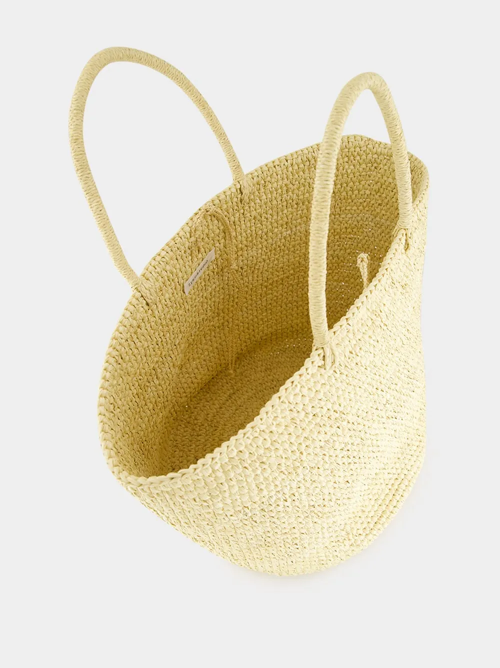 Natural Straw Maxi Tote