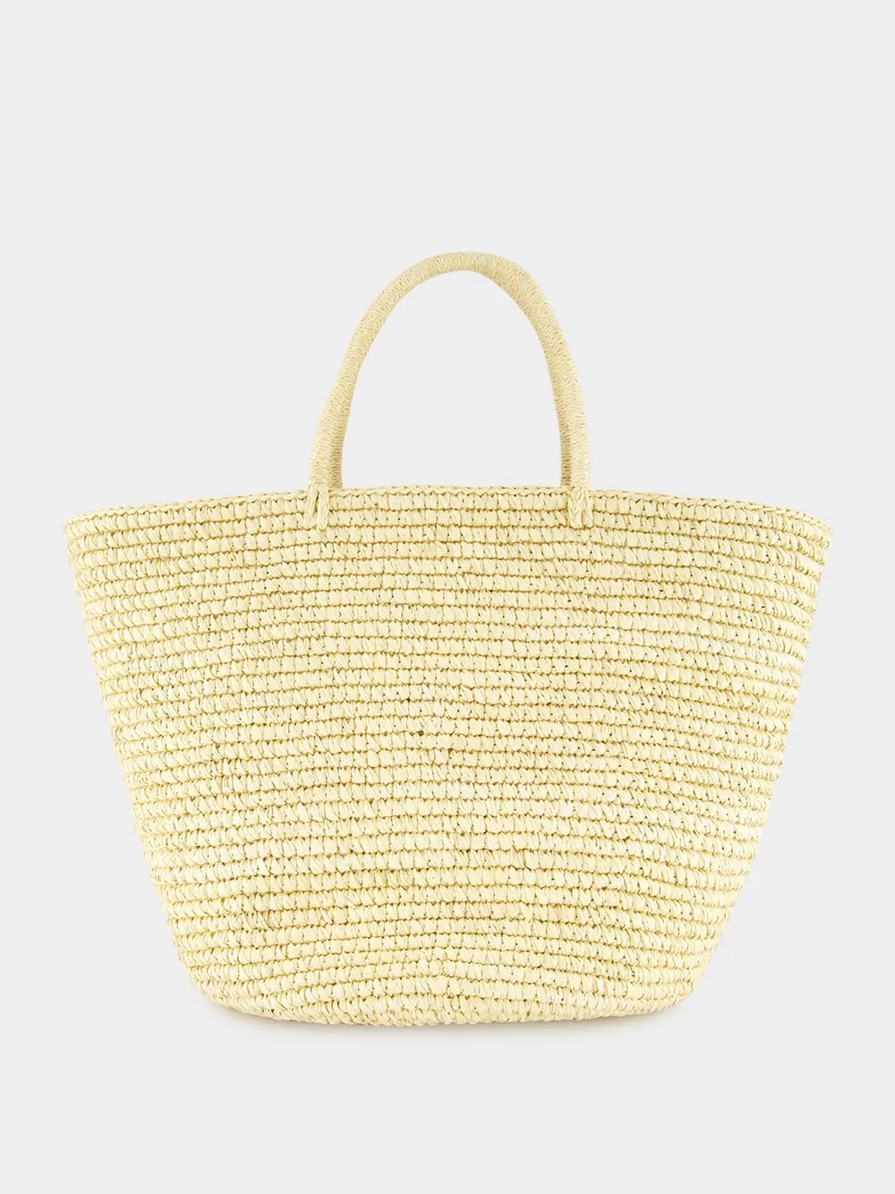 Natural Straw Maxi Tote