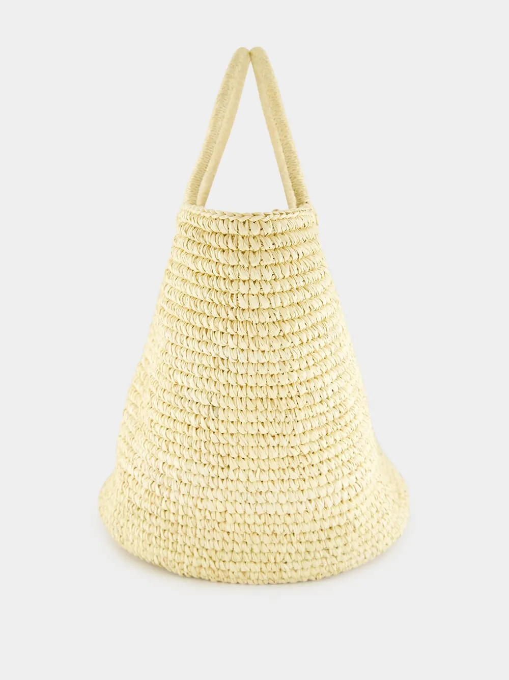 Natural Straw Maxi Tote
