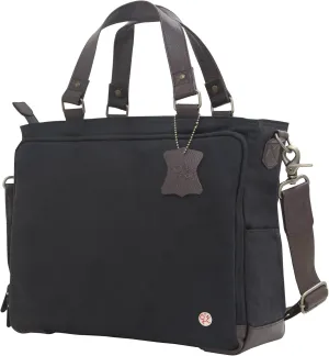 Nostrand Waxed Duffle Bag, Black, One Size