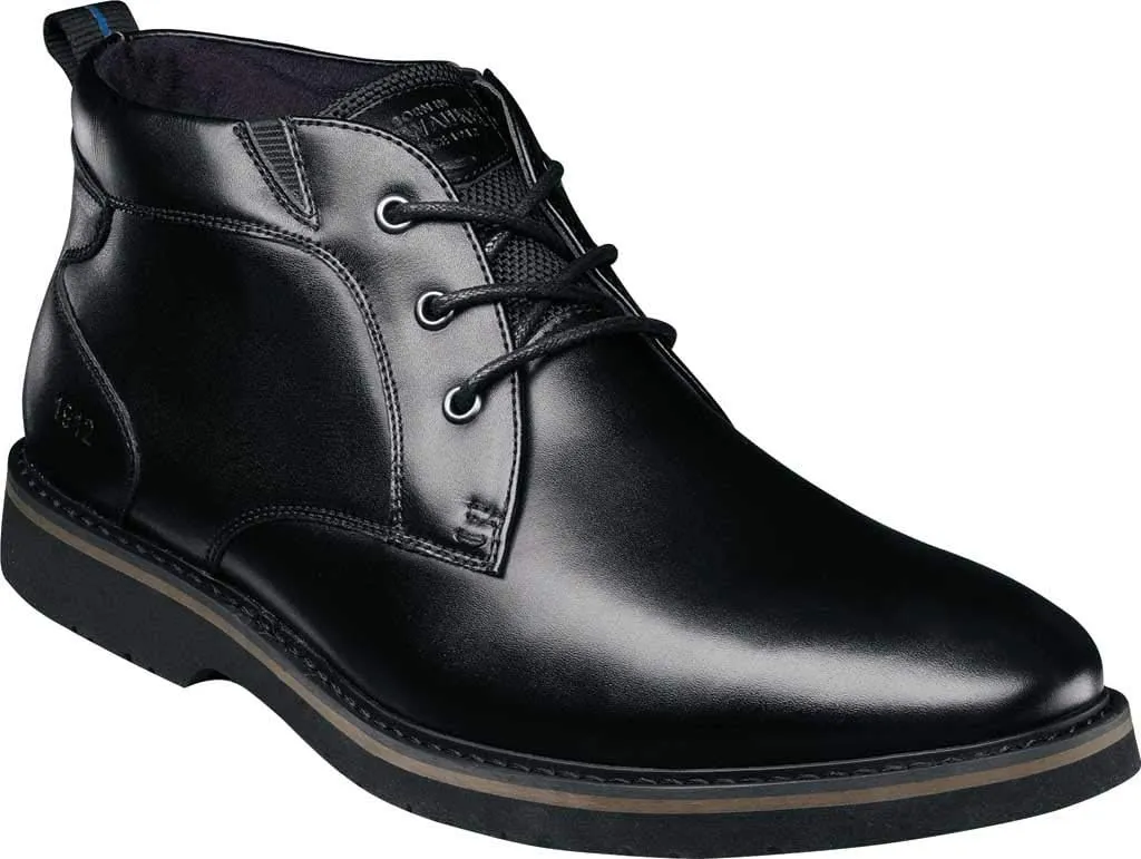 Nunn Bush mens Denali Plain Toe Chukka Waterproof Boot, Black, 10.5 Wide US