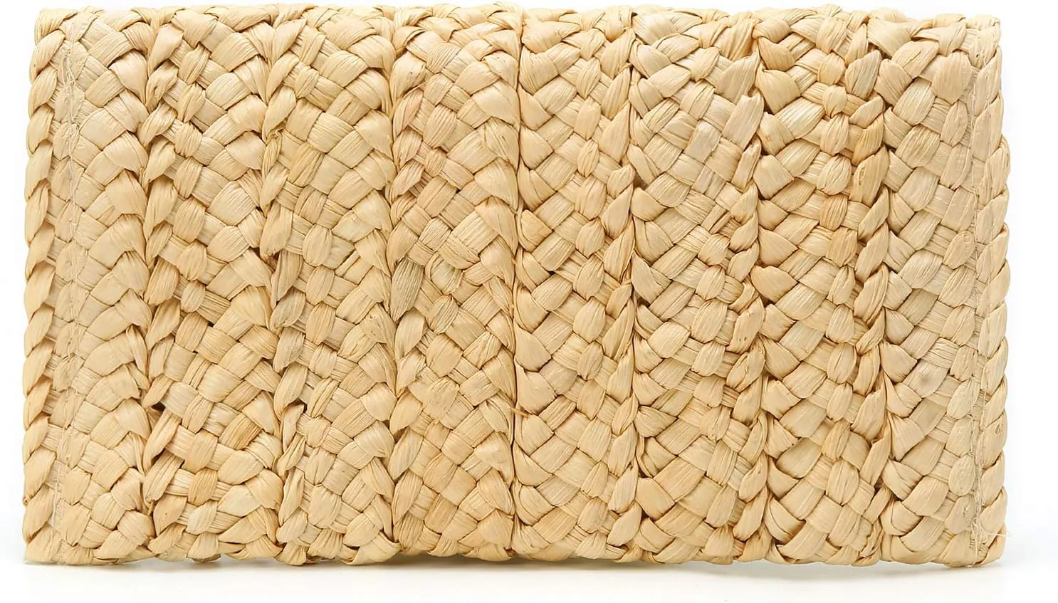 Obosoyo Women's Straw Clutch Handbag, Purse Envelope Wallet, Summer Beach Woven Bag